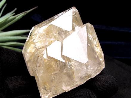 ハーキマーダイヤモンド ハーキマー水晶 結晶 ニューヨーク州ハーキマー地区産 ダイヤモンド