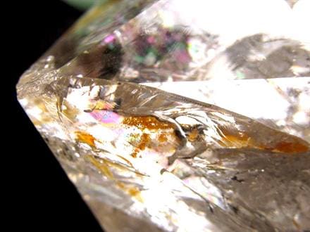 ハーキマーダイヤモンド ハーキマー水晶 結晶 ニューヨーク州ハーキマー地区産 ダイヤモンド
