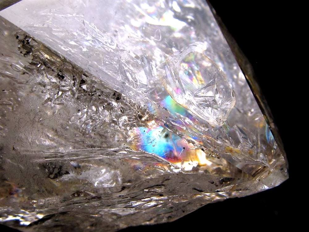 ハーキマーダイヤモンド ハーキマー水晶 結晶 ニューヨーク州ハーキマー地区産 ダイヤモンド