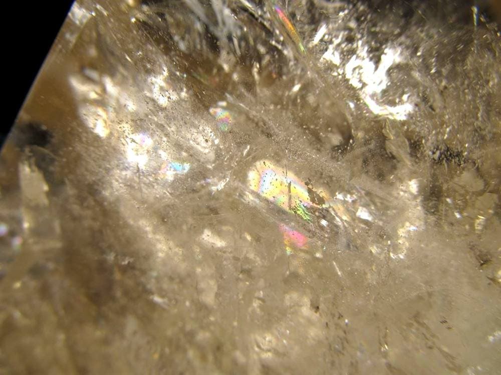 シトリン 黄水晶 六角柱ポイント 浄化