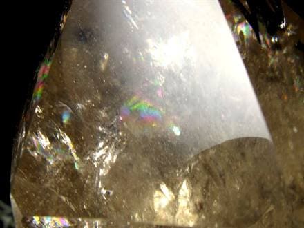 シトリン 黄水晶 六角柱ポイント 浄化