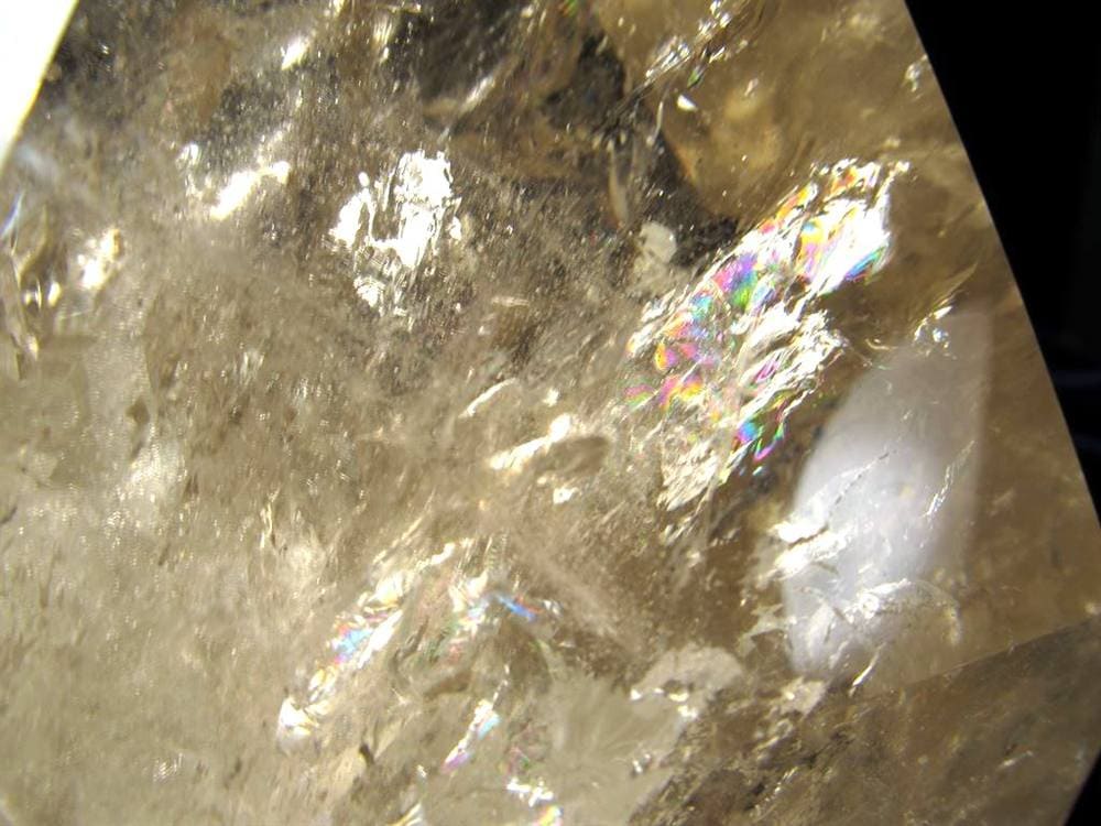 シトリン 黄水晶 六角柱ポイント 浄化