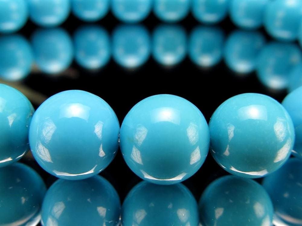 ターコイズ トルコ石 スリーピングビューティー ブレスレット 12月の誕生石