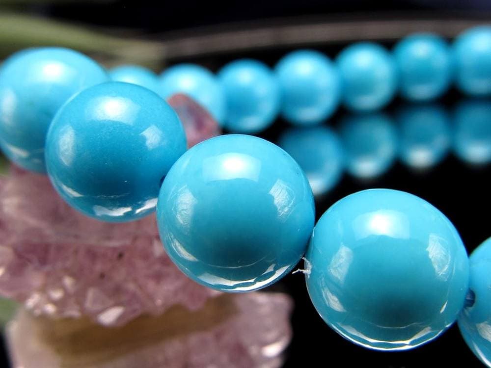 ターコイズ トルコ石 スリーピングビューティー ブレスレット 12月の誕生石