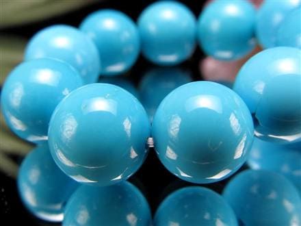 ターコイズ トルコ石 スリーピングビューティー ブレスレット 12月の誕生石