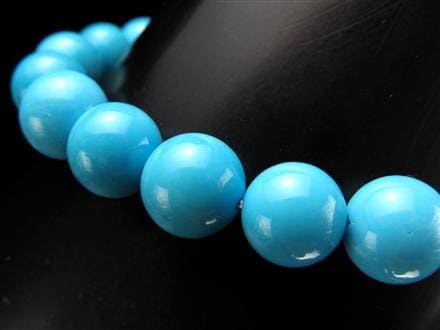 ターコイズ トルコ石 スリーピングビューティー ブレスレット 12月の誕生石