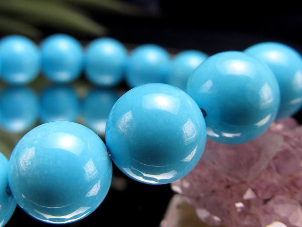 ターコイズ トルコ石 スリーピングビューティー ブレスレット 12月の誕生石