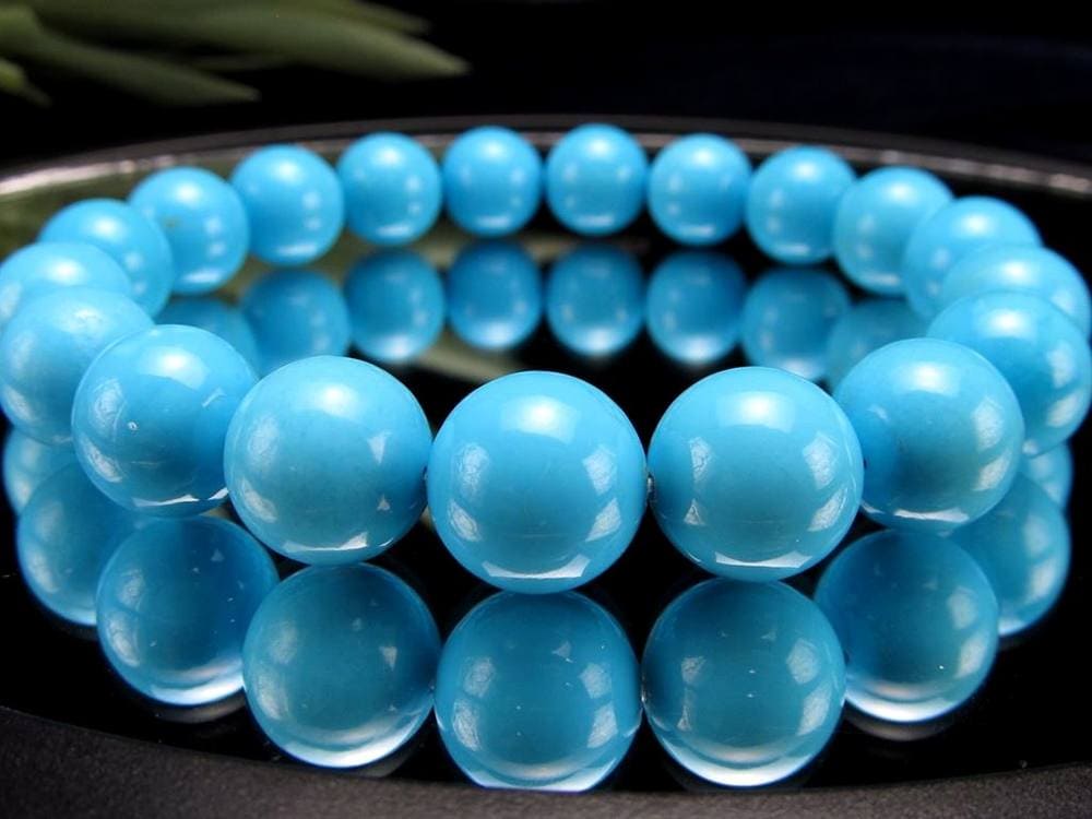 ターコイズ トルコ石 スリーピングビューティー ブレスレット 12月の誕生石