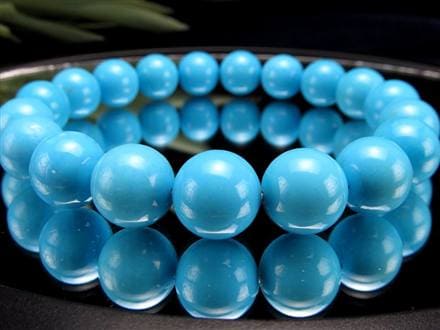 ターコイズ トルコ石 スリーピングビューティー ブレスレット 12月の誕生石