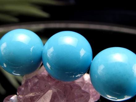 ターコイズ トルコ石 スリーピングビューティー ブレスレット 12月の誕生石