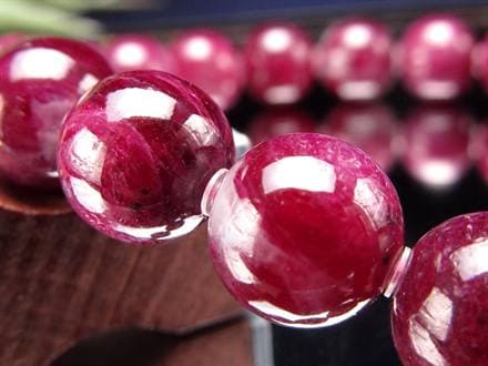ルビーインクォーツ 水晶 石英 シリカ ブレスレット