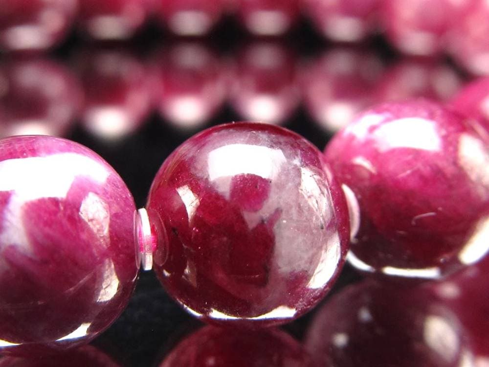 ルビーインクォーツ 水晶 石英 シリカ ブレスレット