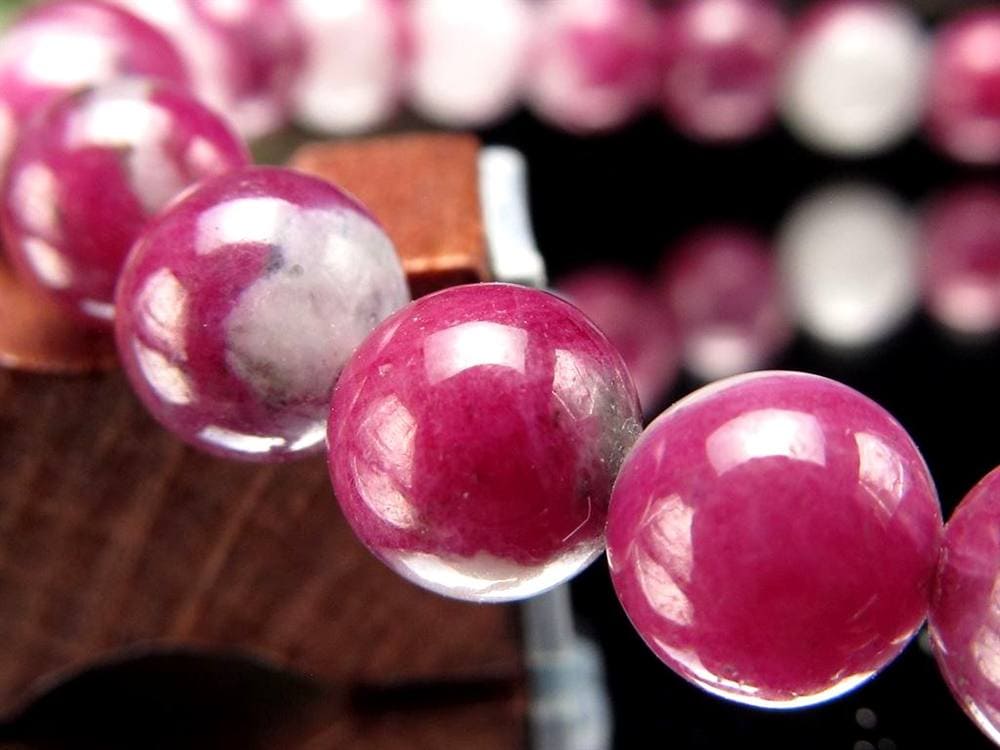 ルビーインクォーツ 水晶 石英 シリカ ブレスレット