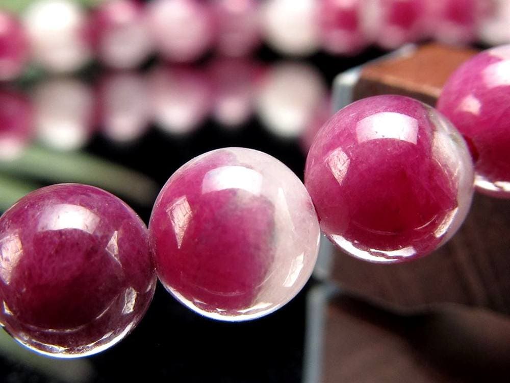 ルビーインクォーツ 水晶 石英 シリカ ブレスレット