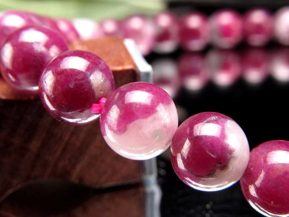 ルビーインクォーツ 水晶 石英 シリカ ブレスレット