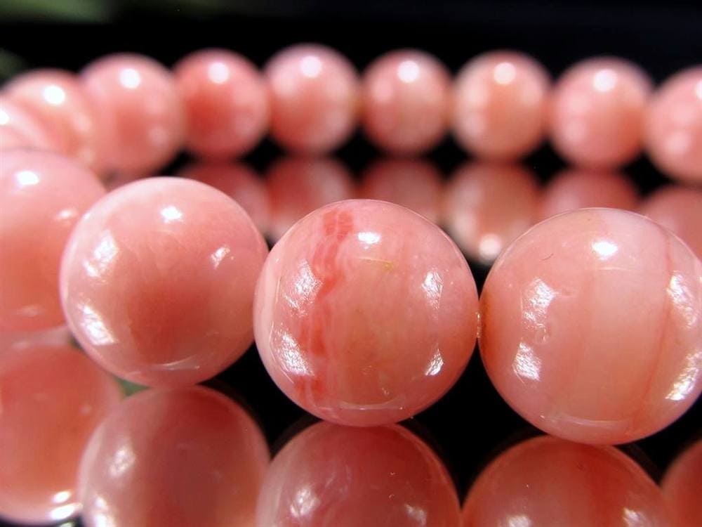 ピンクオパライズド・タフ ピンクオパール 蛋白石 コモンオパール オパール ブレスレット