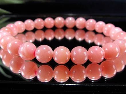 ピンクオパライズド・タフ ピンクオパール 蛋白石 コモンオパール オパール ブレスレット