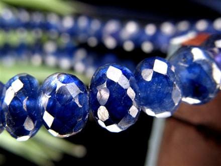 サファイア ブレスレット コランダム ボタンカット 9月の誕生石