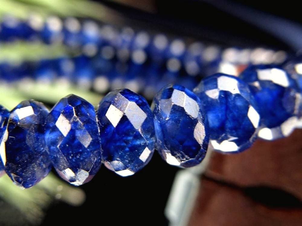 サファイア ブレスレット コランダム ボタンカット 9月の誕生石