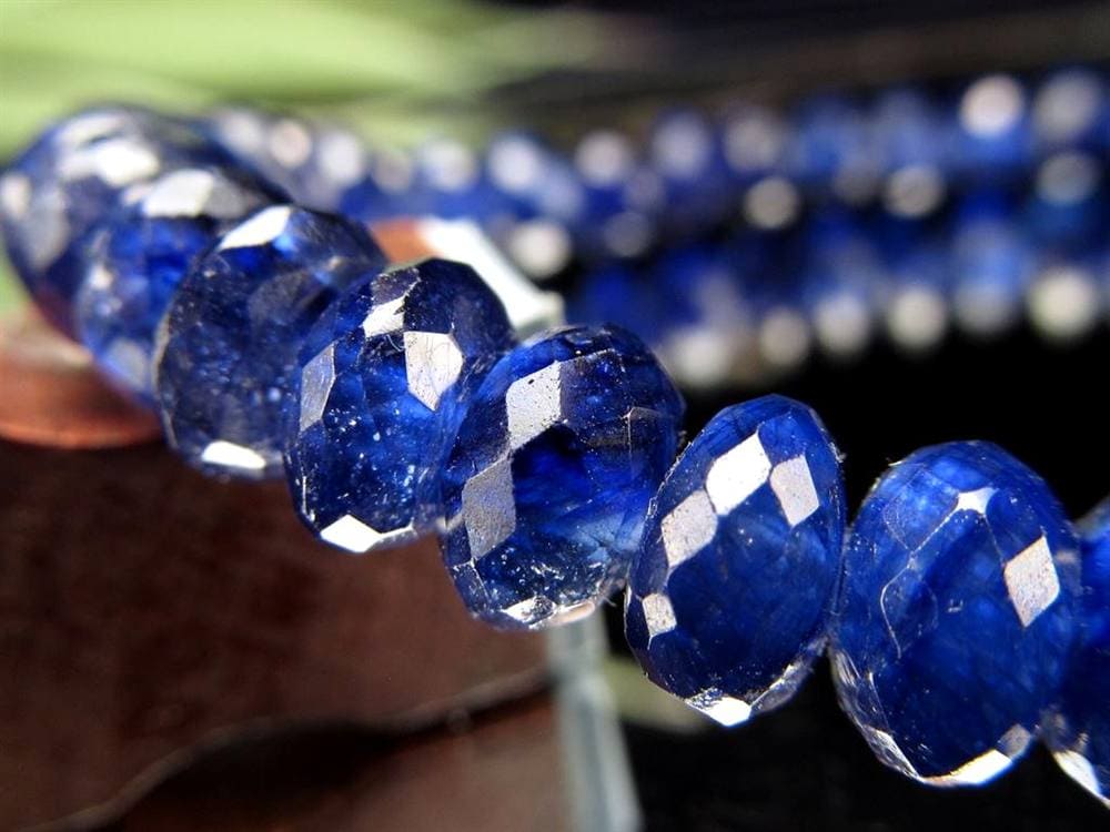 サファイア ブレスレット コランダム ボタンカット 9月の誕生石