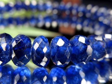 サファイア ブレスレット コランダム ボタンカット 9月の誕生石