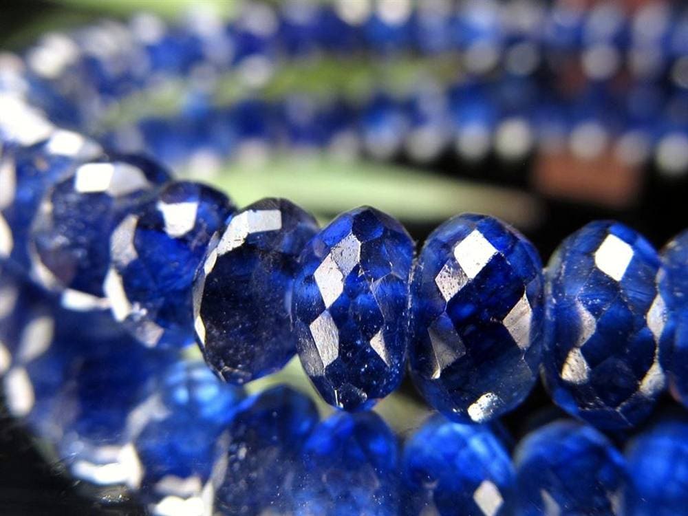 サファイア ブレスレット コランダム ボタンカット 9月の誕生石