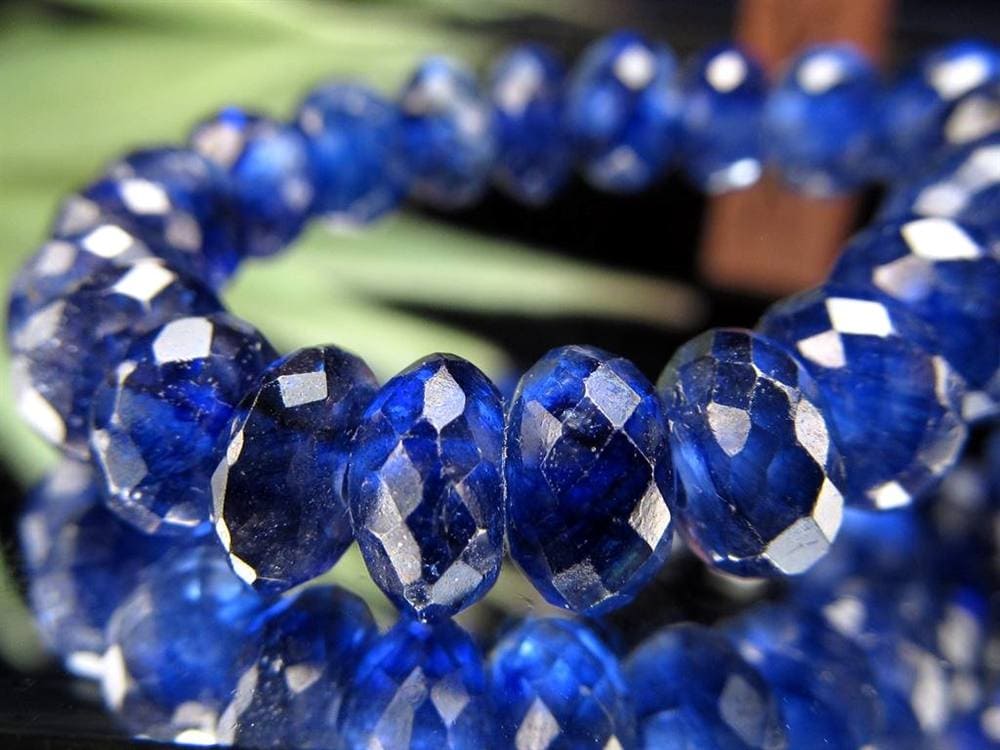 サファイア ブレスレット コランダム ボタンカット 9月の誕生石