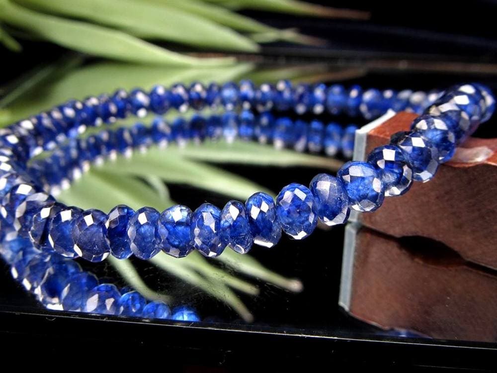 サファイア ブレスレット コランダム ボタンカット 9月の誕生石