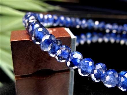 サファイア ブレスレット コランダム ボタンカット 9月の誕生石