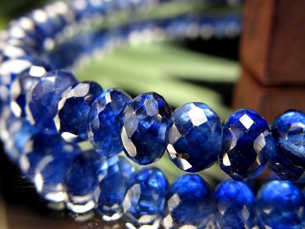 サファイア ブレスレット コランダム ボタンカット 9月の誕生石