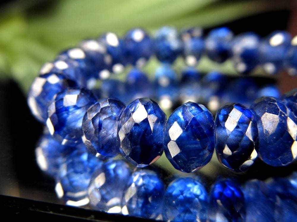 サファイア ブレスレット コランダム ボタンカット 9月の誕生石