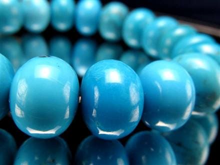 キングマン ターコイズ トルコ石 ブレスレット 12月の誕生石 スカイストーン