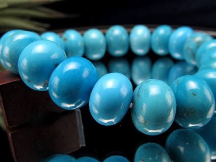 キングマン ターコイズ トルコ石 ブレスレット 12月の誕生石 スカイストーン