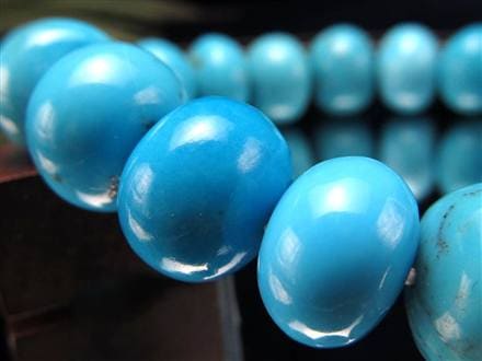 キングマン ターコイズ トルコ石 ブレスレット 12月の誕生石 スカイストーン