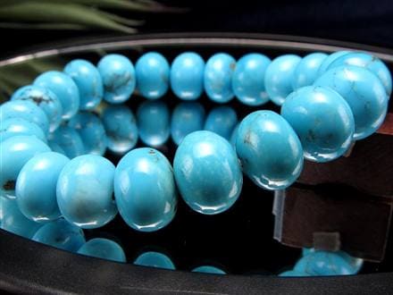 キングマン ターコイズ トルコ石 ブレスレット 12月の誕生石 スカイストーン