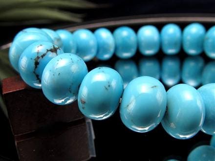 キングマン ターコイズ トルコ石 ブレスレット 12月の誕生石 スカイストーン