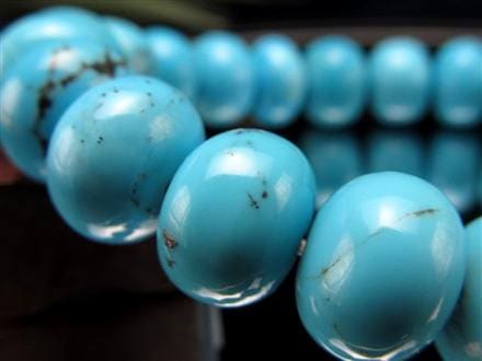 キングマン ターコイズ トルコ石 ブレスレット 12月の誕生石 スカイストーン