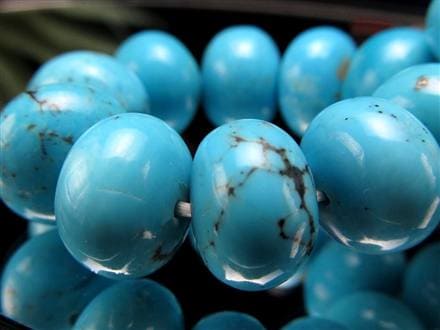 キングマン ターコイズ トルコ石 ブレスレット 12月の誕生石 スカイストーン