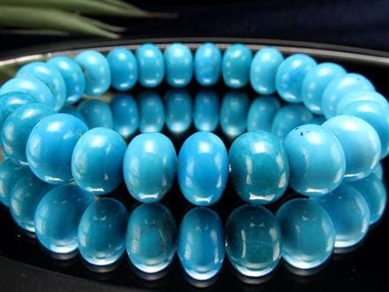 キングマン ターコイズ トルコ石 ブレスレット 12月の誕生石 スカイストーン