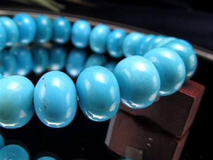 キングマン ターコイズ トルコ石 ブレスレット 12月の誕生石 スカイストーン