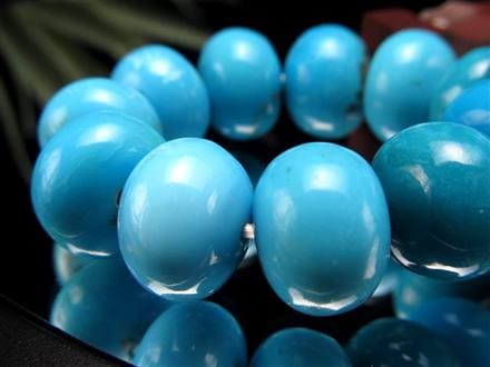 キングマン ターコイズ トルコ石 ブレスレット 12月の誕生石 スカイストーン