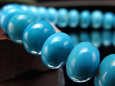 キングマン ターコイズ トルコ石 ブレスレット 12月の誕生石 スカイストーン