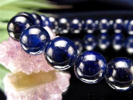 サファイア 誕生石 ブレスレット 青玉 コランダム