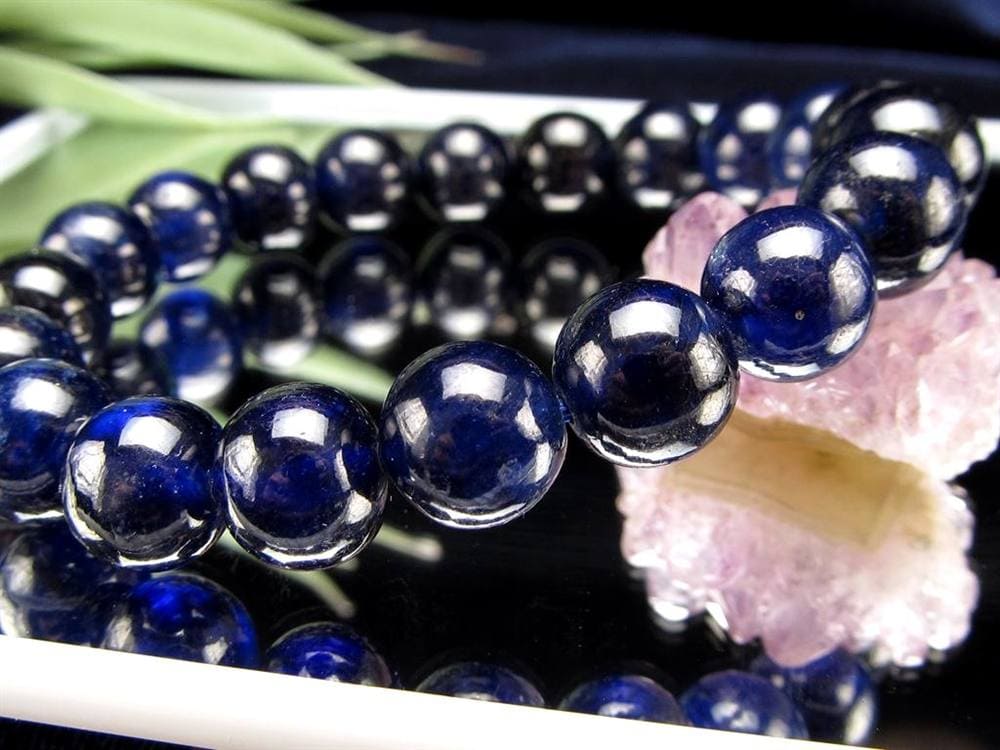 サファイア 誕生石 ブレスレット 青玉 コランダム