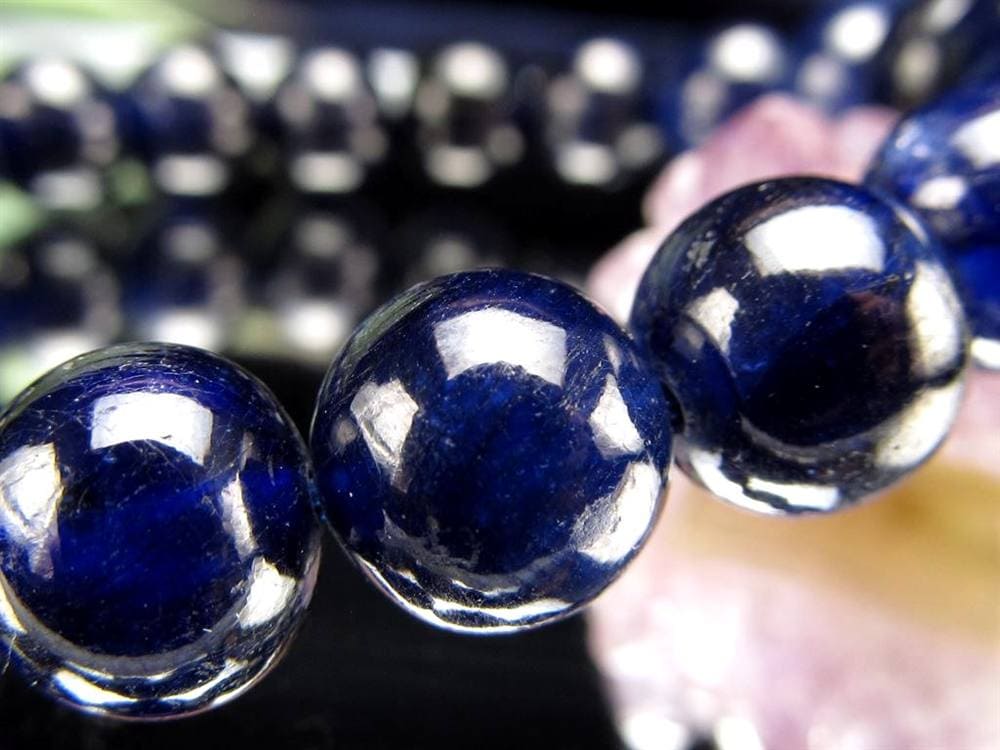 サファイア 誕生石 ブレスレット 青玉 コランダム