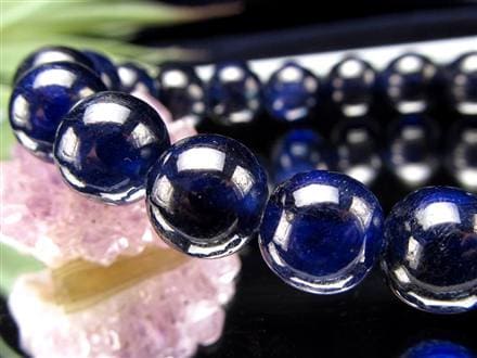 サファイア 誕生石 ブレスレット 青玉 コランダム