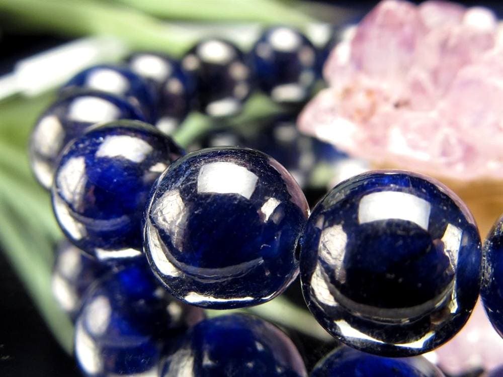 サファイア 誕生石 ブレスレット 青玉 コランダム