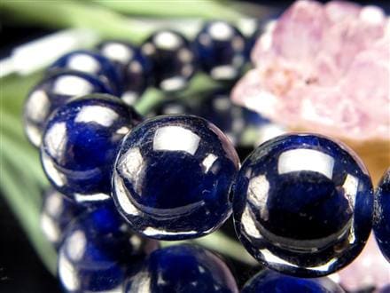 サファイア 誕生石 ブレスレット 青玉 コランダム