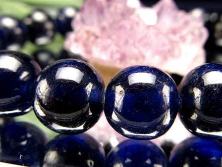 サファイア 誕生石 ブレスレット 青玉 コランダム