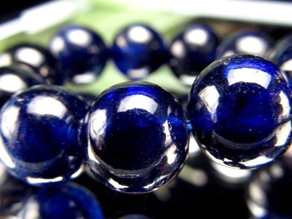 サファイア 誕生石 ブレスレット 青玉 コランダム